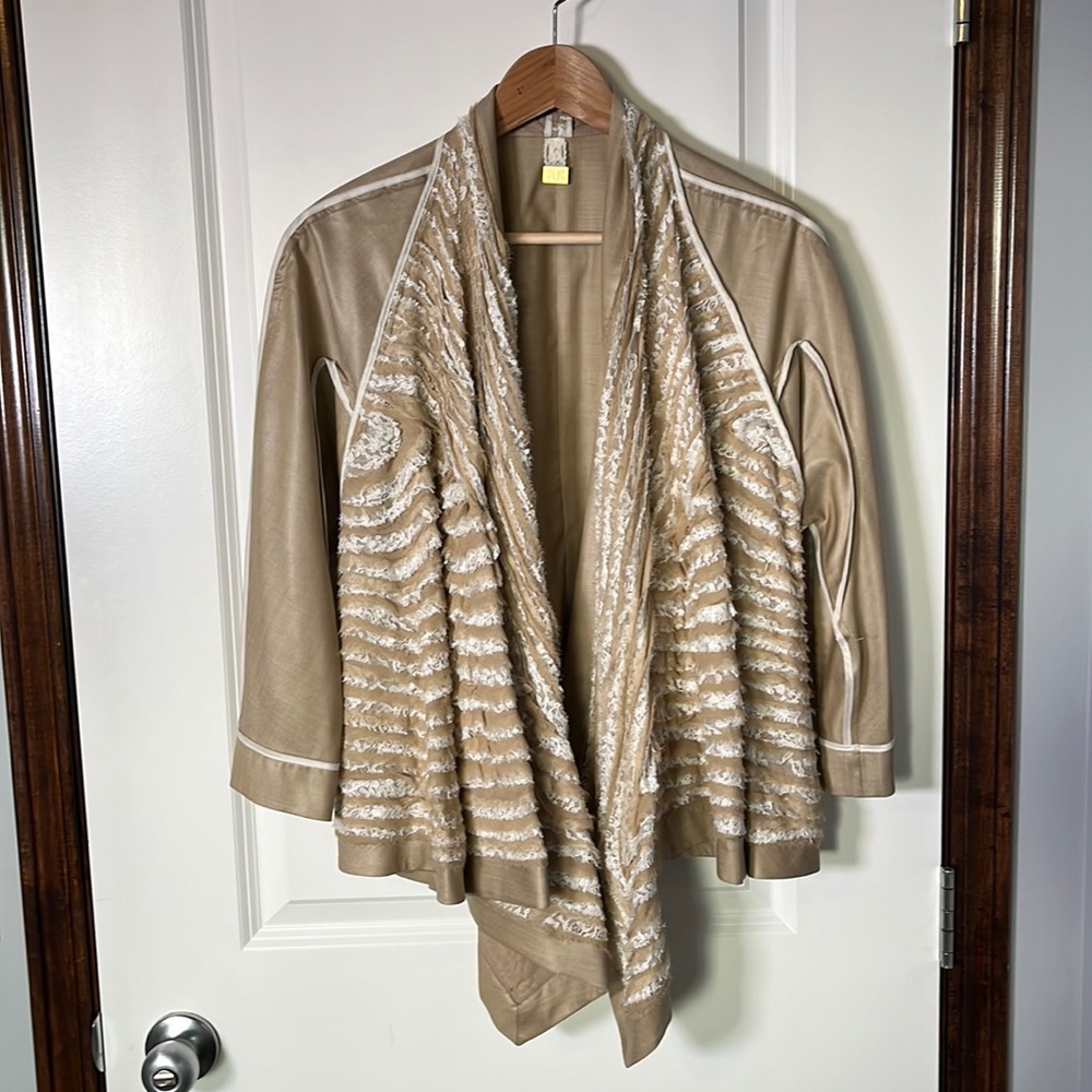 NWT Rachel Roy Ruffle Blazer - Picture 2 of 8